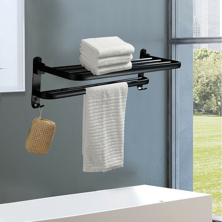 Metal discount towel rack